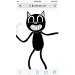Cartoon cat the cartoon