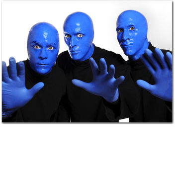 Blue man group birthday