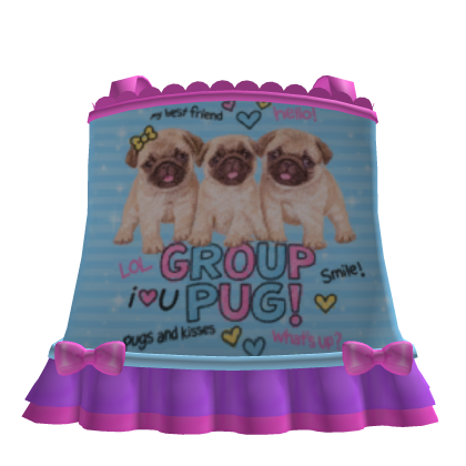 ♡ group pug dress 