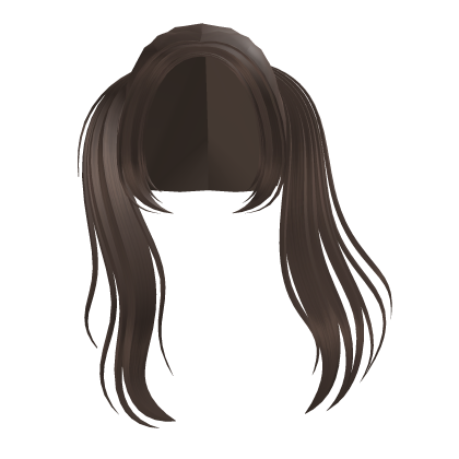 . ‿ ♡ brown windy flowy horror pigtails