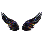 Stormy Rainbow Shimmer Wings (CL2)