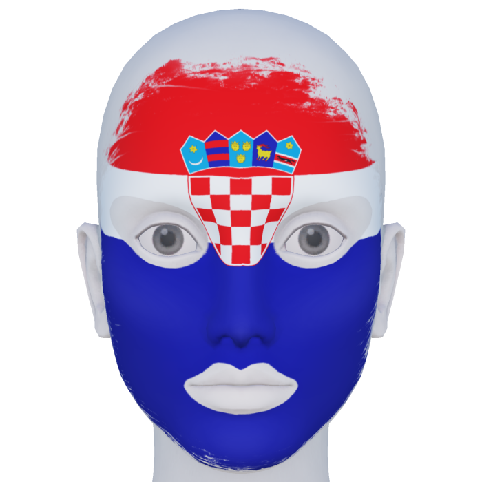 Croatia Facepaint