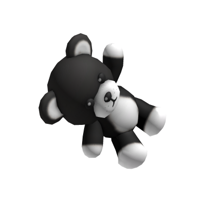 Black Holdable Teddybear thumbnail