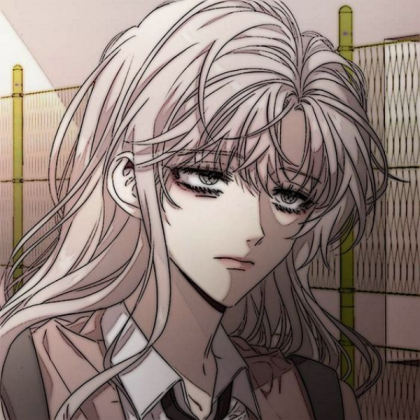 white hair manhwa girl Roblox decal