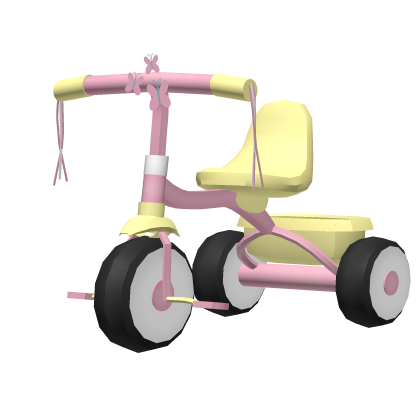 . ‿ ♡ cute fluttershy pony bike ⊹ . ୨୧ Roblox item