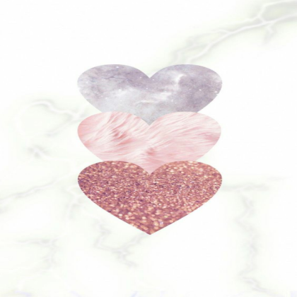 {AESTHETIC} triple hearts Roblox decal