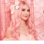 Leah Ashe is the queen of pink