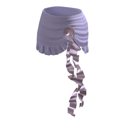 purple flower ruffle miniskirt Roblox Item Rolimon s