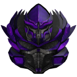 Purple Hunter Helmet