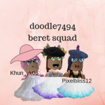 Doodle7494 beret club squad