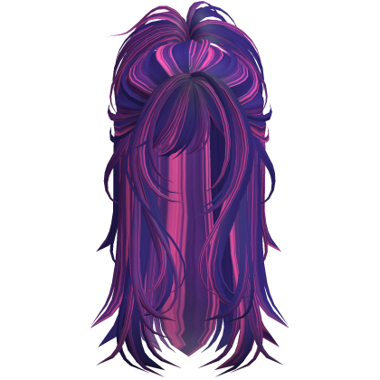 Wolfcut Spikey Half Up Twilight