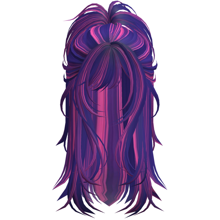 Wolfcut Spikey Half Up Twilight
