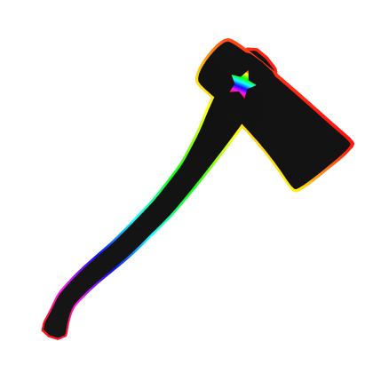 Rainbow Axe