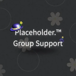 Placeholder.™ Group Support. icon