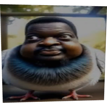 🐦 AI Pigeon Man Brainrot Meme Box Cube 🕊️ Roblox item