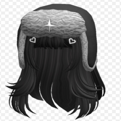Cute Hair with cap Roblox decal