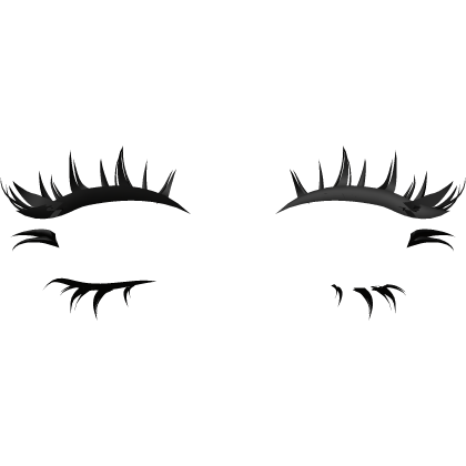 big emo anime lashes