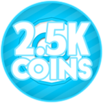 Collect 2.5K Coins