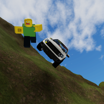 Drive a car off a cliff