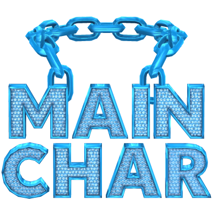 Main Char Blue Chain Roblox item