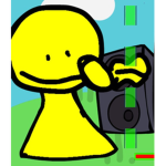 Yellow Happy Bob