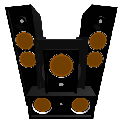 Orange First Boombox Titan Head v2