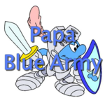 Papa Blue Army