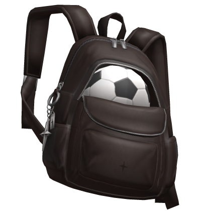 Brown Soccer Backpack Bag Single Strap [1.0]