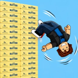 +1 Backflip Crunchy Butter Escape icon