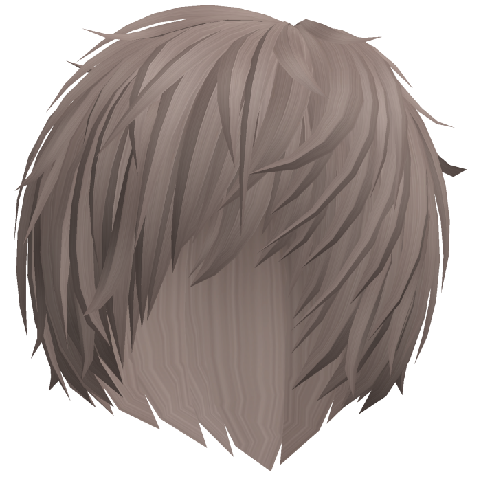 messy ashy brown cute vampire emo anime boy hair