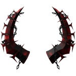 Crimson Oblivion Fiery Horns