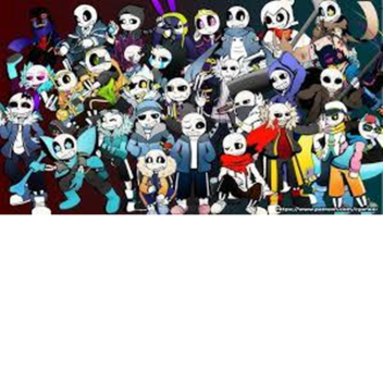 (new outer sans)Undertale multiverse obby world