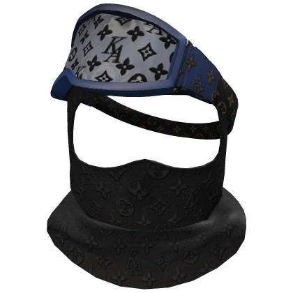 Designer Blue Ski Mask 