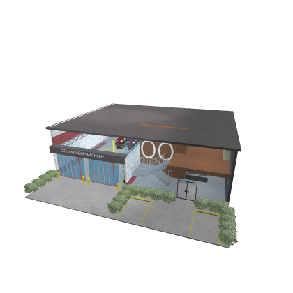 Modern Fire Station