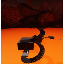 Floor is Lava Obby (EASY)