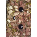 ~left out slices of head cheese~
