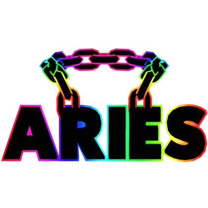 Cartoony Rainbow Aries Chain Roblox item