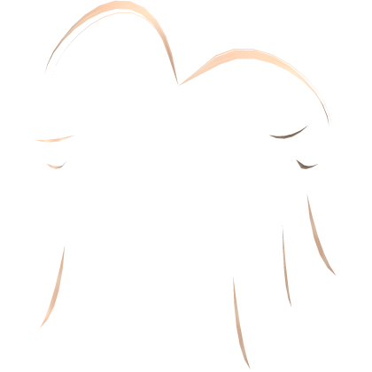 ۶ৎ | blonde messy hair strands w/ cowlick Roblox item