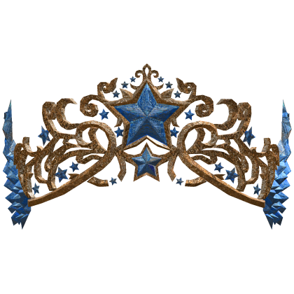 Celestial Star Crown: Summer Blue Ocean Waves Roblox item