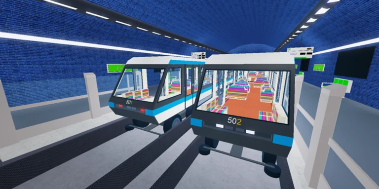 Automatic Subway - Line 1 and EST 1 - Roblox