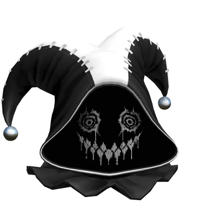🍀Animated Dark Emo Clown Mask(Spiral)