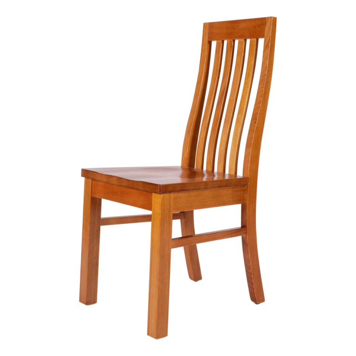 Realistic wooden chair preview 1