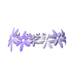 Amethyst Blossom Crown