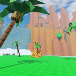 Outskirts of Green Hill zone (Green Outskirts)