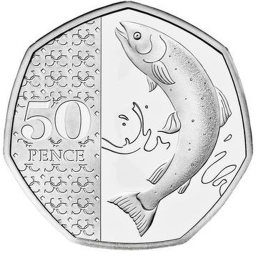 UK 50 Pence - Charles III