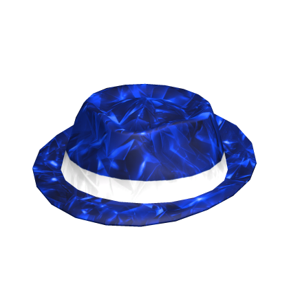 Blue Sparkle Time Fedora