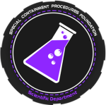 〔SCP:F〕Scientific Department.