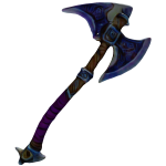Amethyst Battle Axe