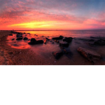 Sunset rocks