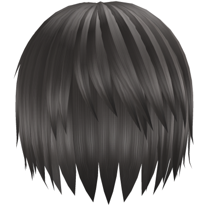 silver long messy moe vkei hair